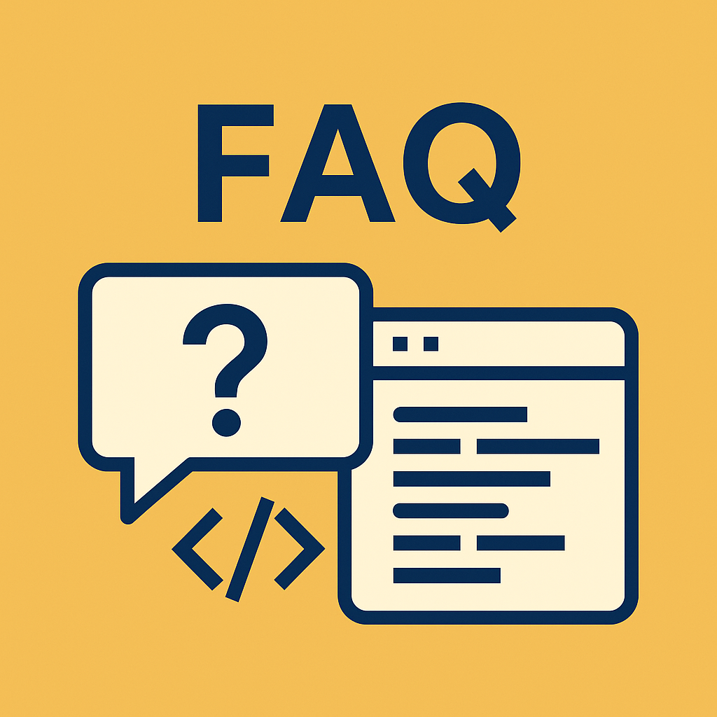 FAQ(Frequently Asked Questions)
